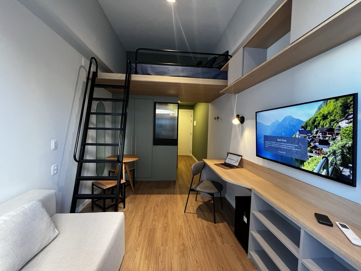 Sala · TV e rack
